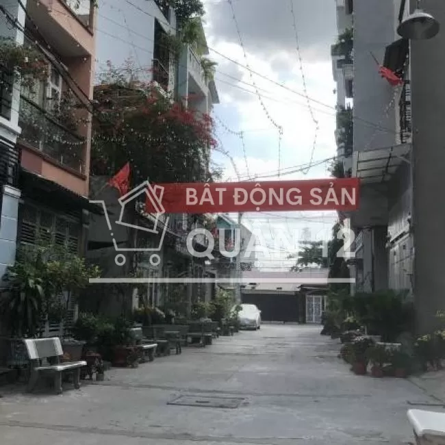 Hoa hồng 1% nhà phố Thạnh Lộc đường xe tải lớn tránh nhau