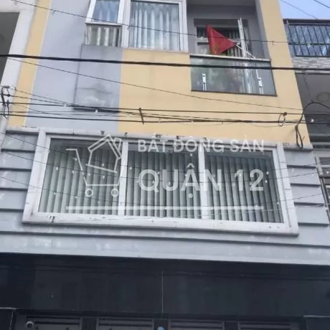 Hoa hồng 1% nhà phố Thạnh Lộc đường xe tải lớn tránh nhau