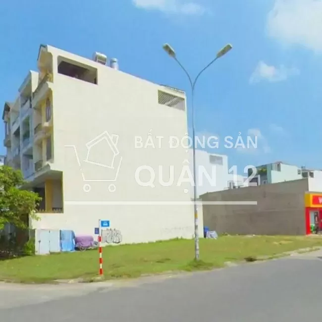  Lô góc cực đẹp KDC AnSương giá 2tỷ550(100m2)Sổ Sẵn - full thổ cư