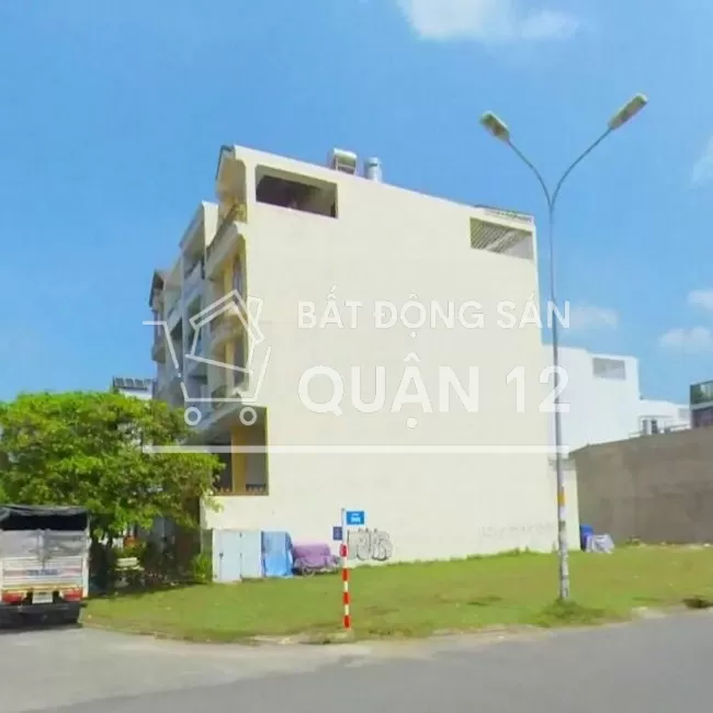  Lô góc cực đẹp KDC AnSương giá 2tỷ550(100m2)Sổ Sẵn - full thổ cư