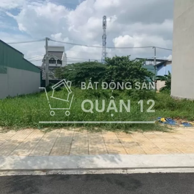 Chính chủ cần ra gấp lô đất MT Vườn Lài, An Phú Đông, quận 12,sổ riêng