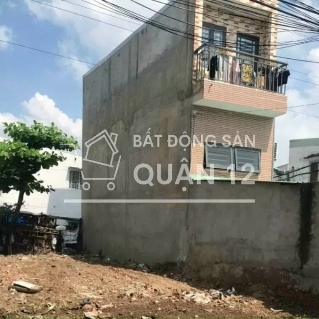 Cần bán đất thổ cư, giáp Gò Vấp, Hà Huy Giáp, Thạnh Lộc, Quận 12.