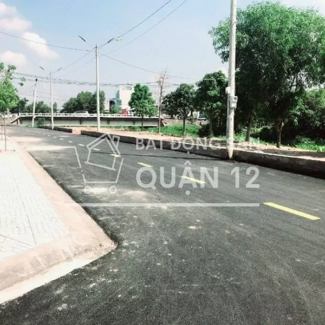 Đất Mặt Tiền Sông đường 12M Hà Huy Giáp.DT. 4.5M x 20M. Cực đẹp