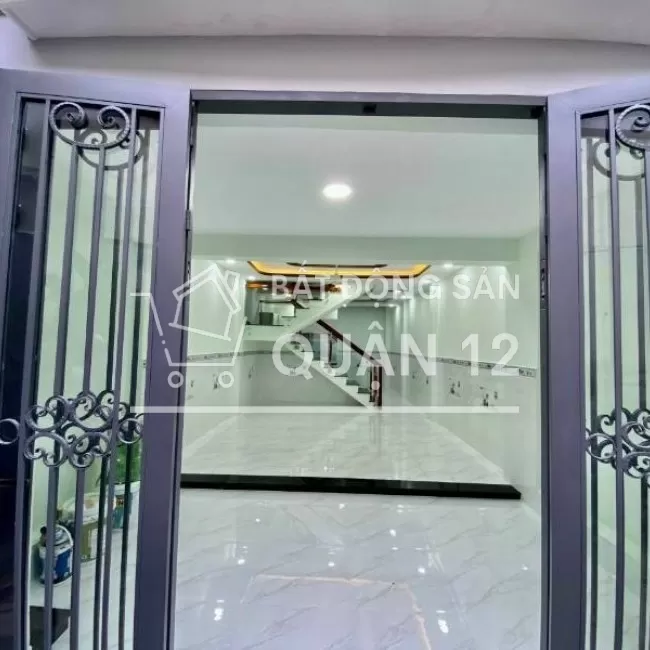 Nhà SHR Tân Thới Hiệp DT : 44m2 Nhà đúc 1 lầu Q12 