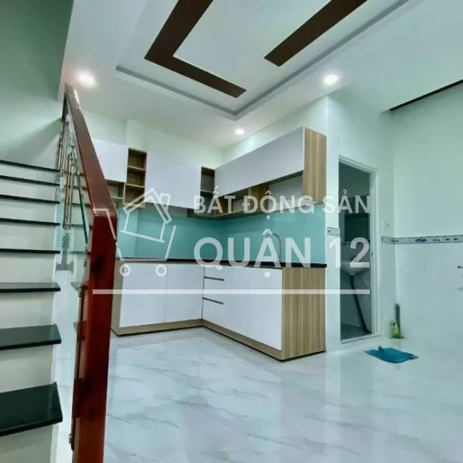 Nhà SHR Tân Thới Hiệp DT : 44m2 Nhà đúc 1 lầu Q12 