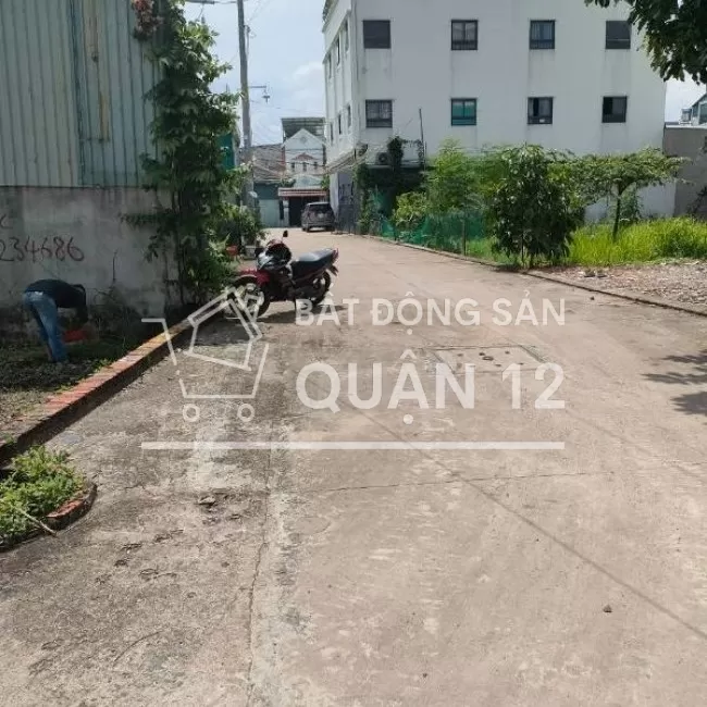 Bán đất thổ cư Thạnh Xuân 48, P.Thạnh Xuân, 6,47x20,8m, nở hậu 7,67m