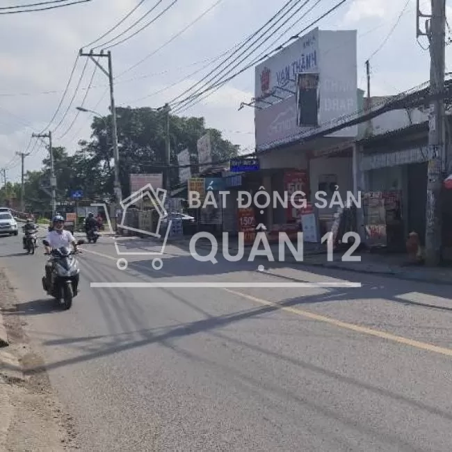 Cần bán gấp nhà mặt tiền Hà Huy Giáp 8 x 42m. SHR
