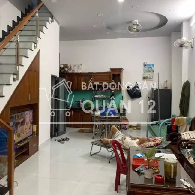 Nhà NGUYỄN VĂN QUÁ, Đông Hưng Thuận, Quận 12, hxh thông 2 MT 4 TỶ X