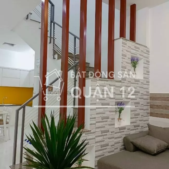 NHÀ NGAY CẦU ĐÔI, PHƯỜNG THẠNH XUÂN, QUẬN 12 ĐẸP TỰA BIỆT THỰ MINI 
