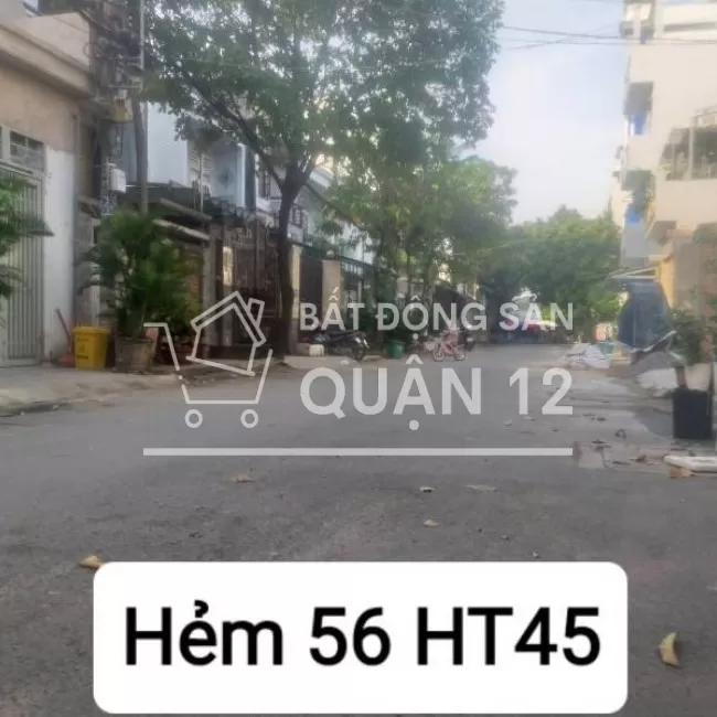 Bán gấp lô đất thổ cư 68m2 đường HT45, Q.12 chỉ 3,3 tỷ