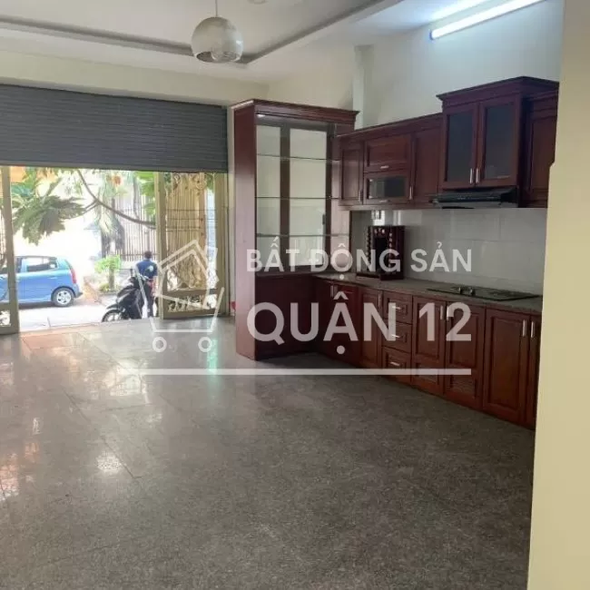 Bán nhà 4 lầu  2 mặt tiền kinh doanh 6 làng đường xe chạy giáp gv  