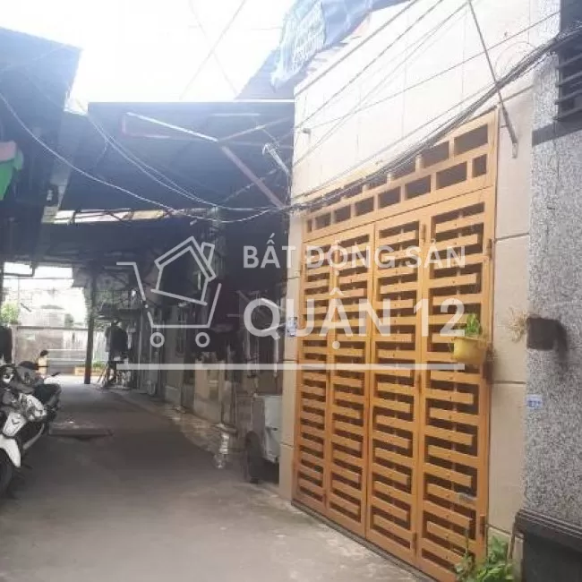 Nhà HXH 4x14m=56m cấp 4 có lửng 2 mặt hẻm, SHR thổ cư 100%. Giá 3,5 tỷ
