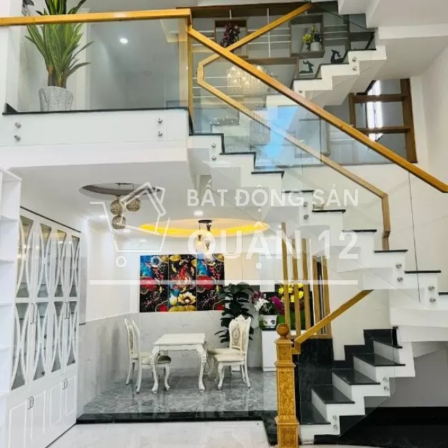 Nhà Đường Thạnh Xuân 38, Quận 12, 1T-1L-2L-ST, DTSD 200m2