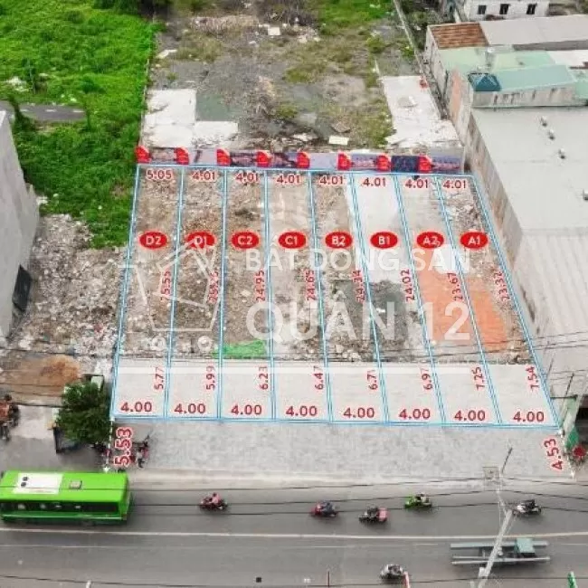 Chính Chủ Cần Bán Lô Đất Mặt Tiền Hà Huy GiápTại Hồ Chí Minh