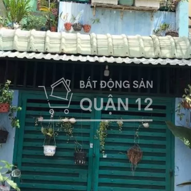 Bán Nhà 2Tầng Quận 12- 60m2- 4x15m- HXH Thông Thạnh Xuân 25- Gần MT