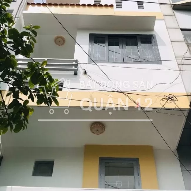 Bán nhà Mặt tiền Tô Ký, vị trí cực đẹp. 3,7x12, 1 trệt, 1 lửng, 2 lầu
