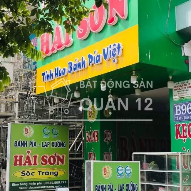 Bán nhà Mặt tiền Tô Ký, vị trí cực đẹp. 3,7x12, 1 trệt, 1 lửng, 2 lầu