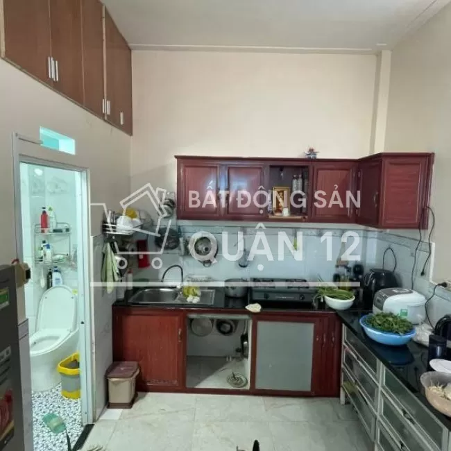 Bán nhà cấp 4 đường Hà Huy Giáp, Q12, DT56m2, giá 1tỷ 4, sổ hồng riêng