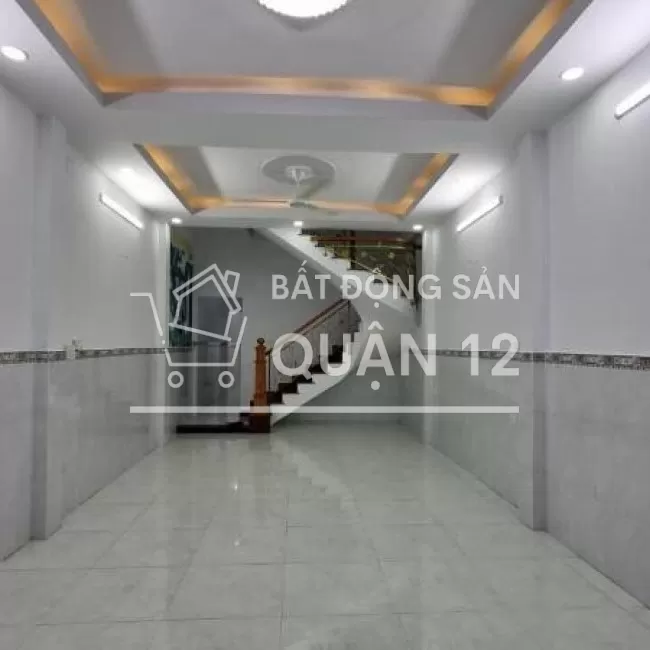 Nhà mới, HXH , gần chợ Thiếc, 80m2 2 tầng, Thới An, quận 12, 4.3 tỷ