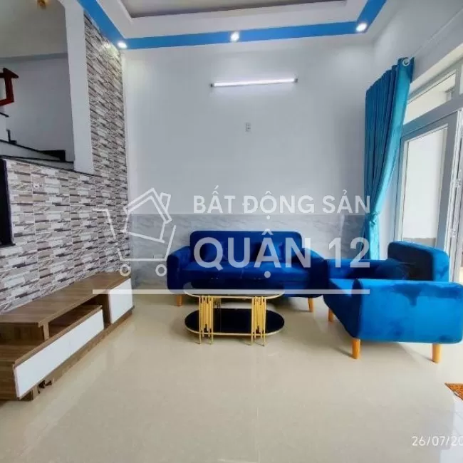 Bán nhà SHR 2 Lầu 3PN Hẻm 4m full nội thất 3.65 Tỷ