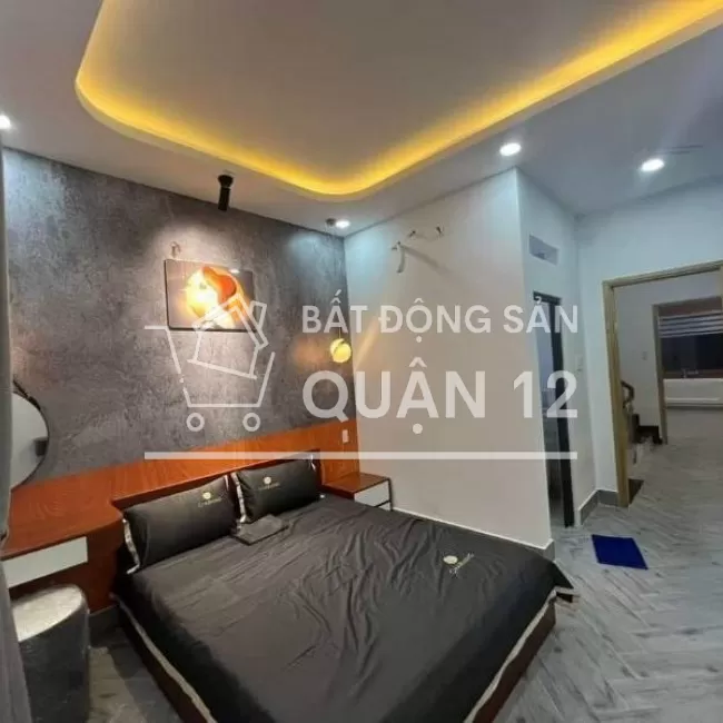 Nhà Full Nội Thất 1/Lâm Thị Hố Quận 12, Đúc 4.5 Tầng, Giá: 6,690 Tỷ