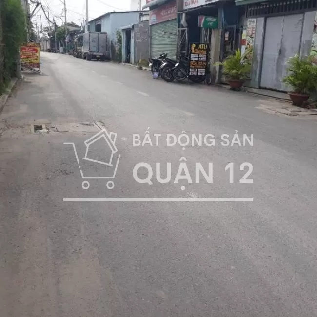 Bán Nhà Mặt Tiền - Quận 12 - 11 x 30m - Cho Thuê 32 tr - Giá 13 tỷ 300