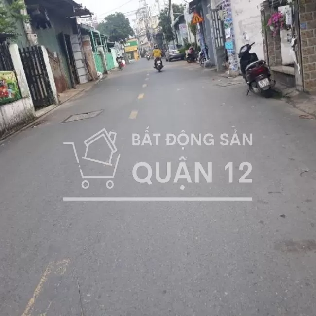 Bán Nhà Mặt Tiền - Quận 12 - 11 x 30m - Cho Thuê 32 tr - Giá 13 tỷ 300