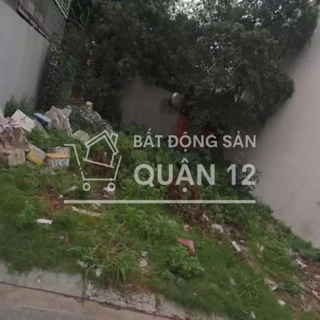 Cần bán gấp lô đất 100m2 kề góc đối diện chợ Q12 giá bán 2tỷ899