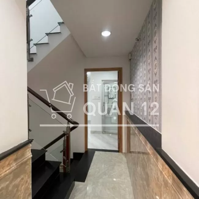 Nhà 1 trệt 1 lầu, 2 Mtiền, Hẻm 4M, 60M2(4x15), TTH07 Q12, 4tỷ450 TL