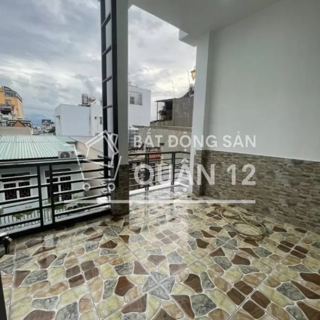 Nhà 1 trệt 1 lầu, 2 Mtiền, Hẻm 4M, 60M2(4x15), TTH07 Q12, 4tỷ450 TL