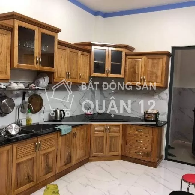 Nhà Mặt Tiền - 4 Tầng - 112m2 - Đẹp, Rẻ Bất Ngờ - Lê Thị Riêng Quận 12