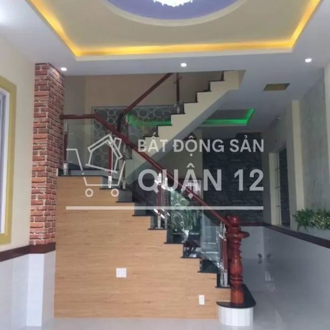 BÁN NHÀ THỚI AN NGAY UBND QUẬN 12 - 3 LẦU - GIÁ 5.1 TỶ 