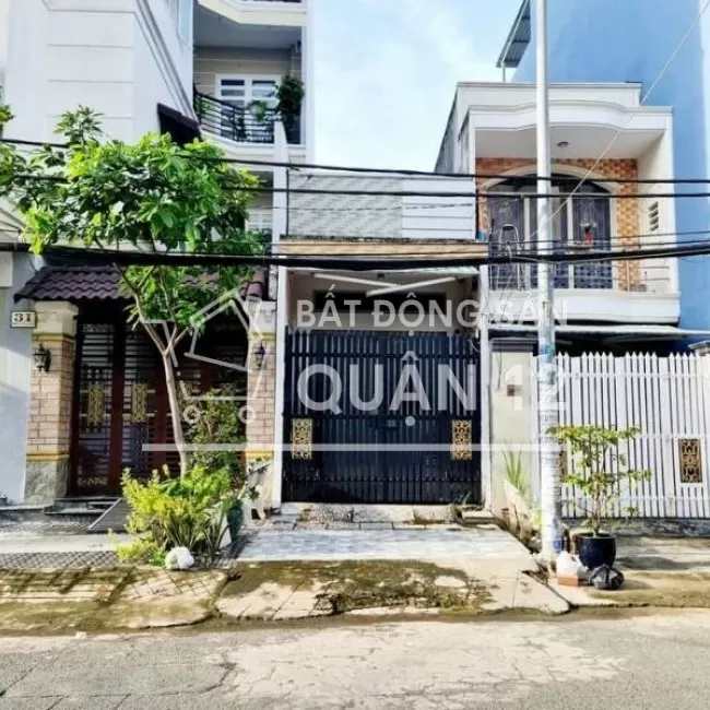 Nhà 1 trệt 1 lầu 59m2 Đ Nguyễn Ảnh Thủ Sổ hồng  1.35 tỷ lh 0909275419