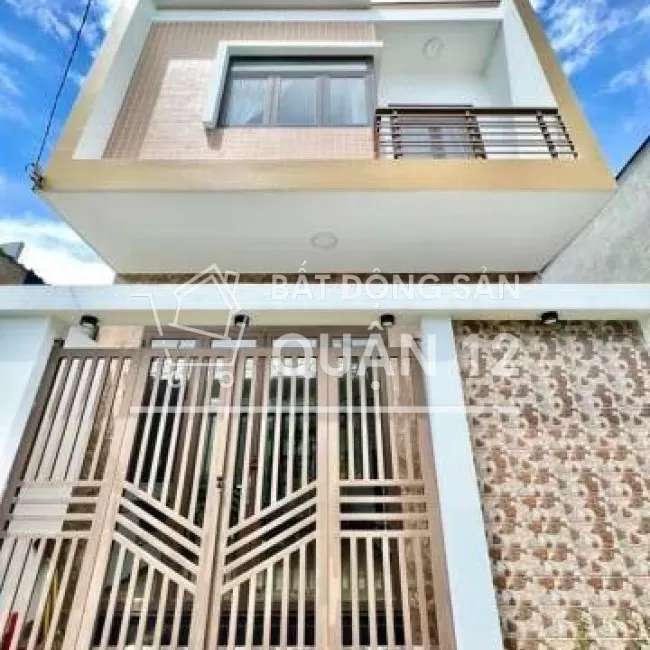 Nhà shr quận 12 - hẻm oto quay đầu - 2T18 TL