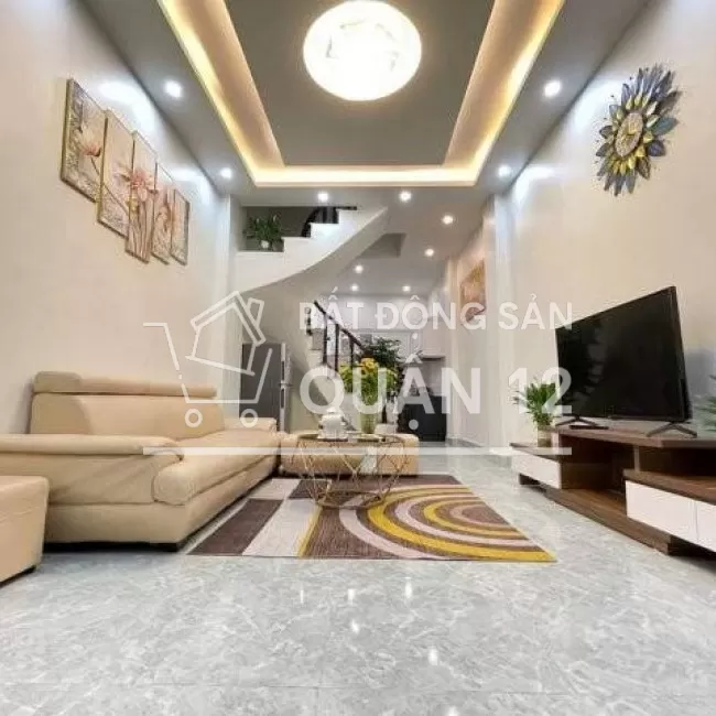 Nhà shr quận 12 - hẻm oto quay đầu - 2T18 TL