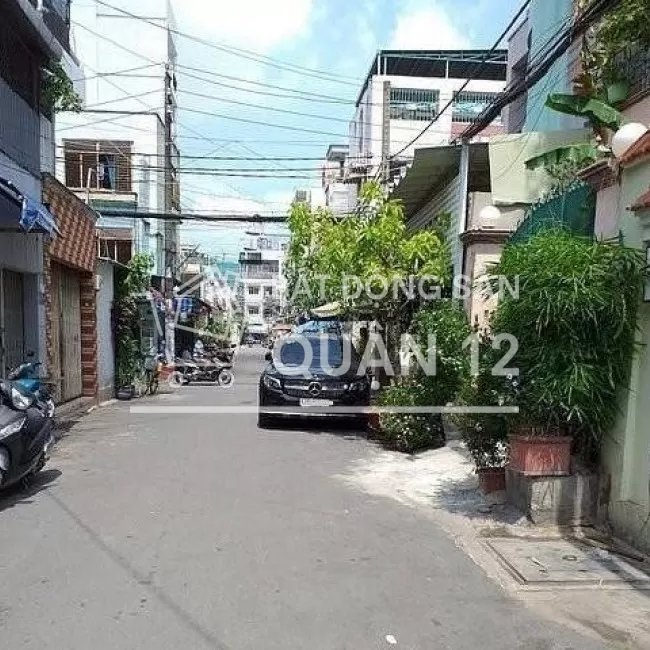 Nhà shr quận 12 - hẻm oto quay đầu - 2T18 TL
