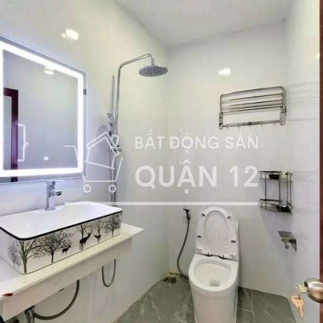 Nhà shr quận 12 - hẻm 6m- khu nhà lầu đồng bộ