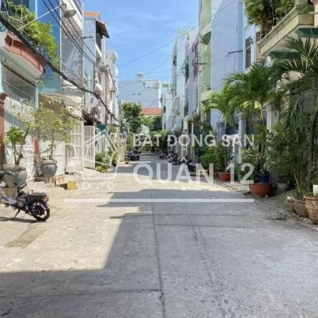 Nhà shr quận 12 - hẻm 6m- khu nhà lầu đồng bộ