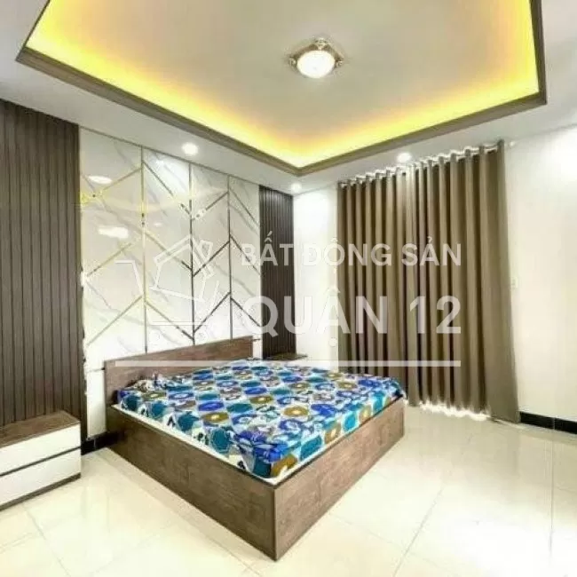 Nhà shr quận 12 - hẻm 6m- khu nhà lầu đồng bộ