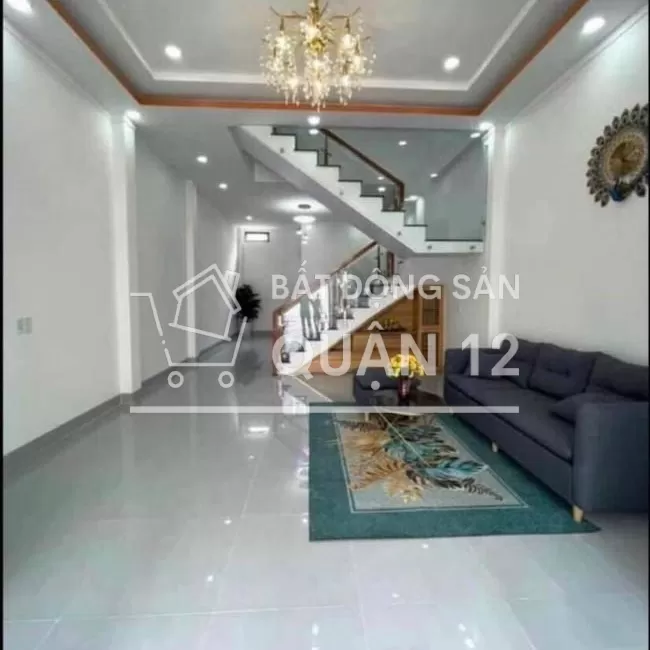 Nhà shr quận 12 - nội thất hoàn thiện cơ bản-mua ở ngay