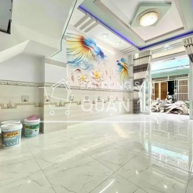 Bán Nhà Đẹp 2 Lầu Gần Chợ Hiệp Thành Quận 12