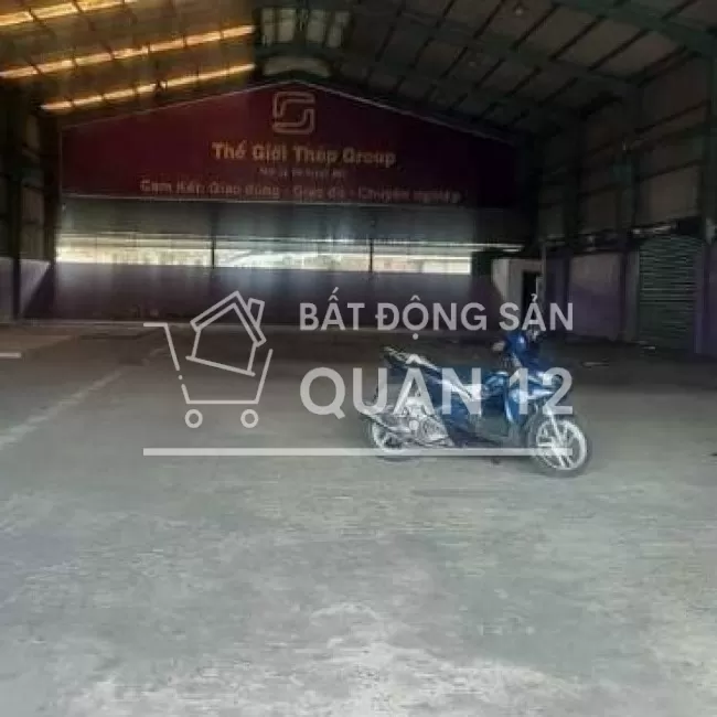 CHO THUÊ KHO XƯỞNG , 1.100M2, QUẬN 12