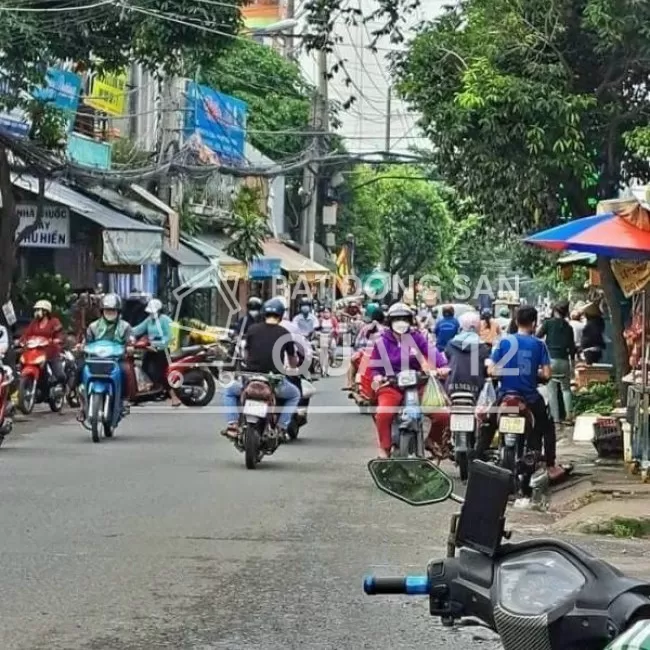 Nhà Mặt Tiền Nguyễn Thị Đặng Khu Vực Cực Kì Xung Túc Cho Thuê Ổn Định