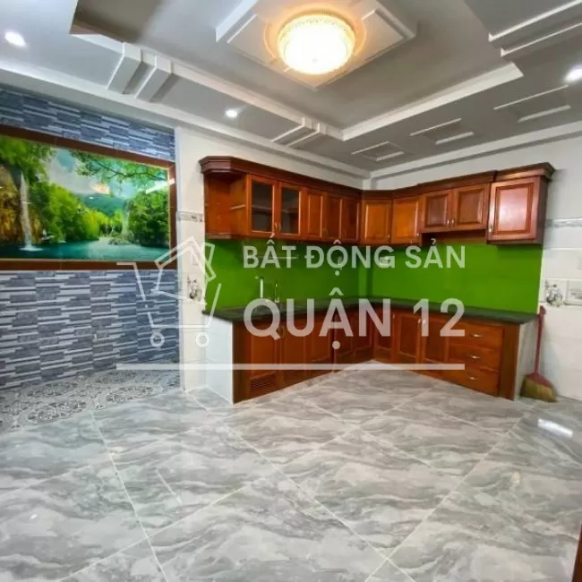 Bán nhà phố dt 4 8x13 lửng 3 lầu  Giá 6.25 tỷ Quận 12