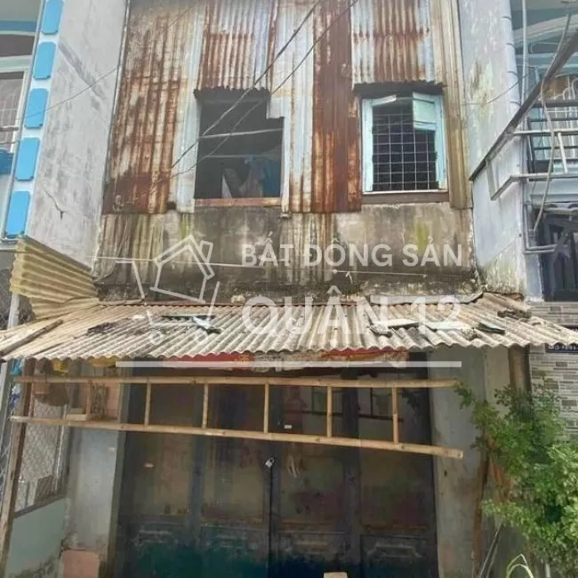 Tôi cần bán nhà cũ 1 trệt 1 lầu 52m2 giá 1tỷ2 ở Nguyễn Văn Quá, ĐHT