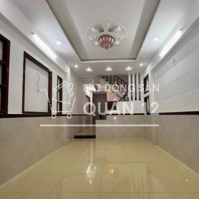 BÁn nhà 4x14 đúc 3 lầu sân thượng giá 4.79 tỷ quận 12