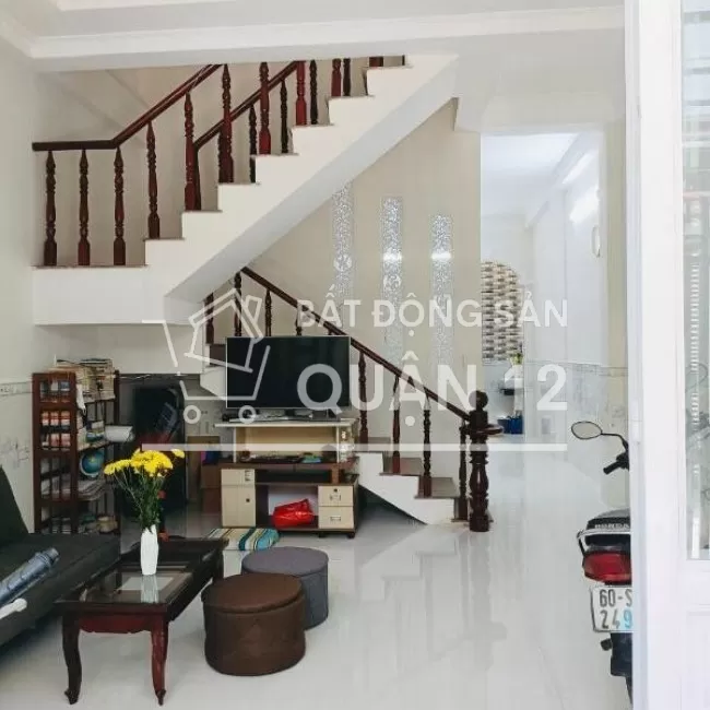 Nhà Tân Chánh Hiệp đúc 1 trệt 1 lầu hẻm 5M 3ty480 TL 