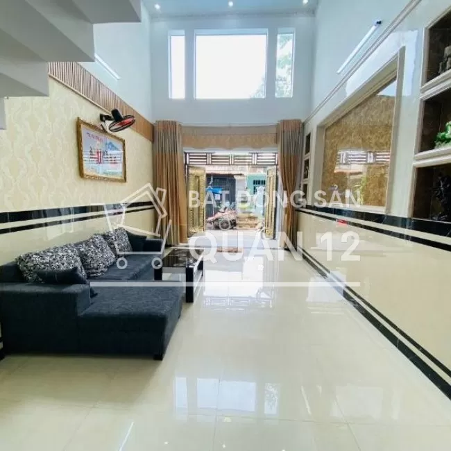 Bán nhà hẻm xe hơi 8m, mới full nội thất Phường Hiệp Thành quận 12 