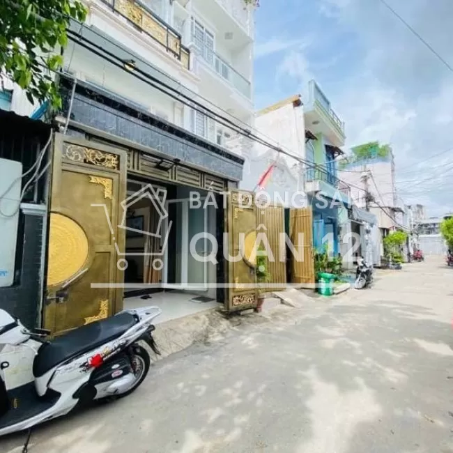 Bán nhà hẻm xe hơi 8m, mới full nội thất Phường Hiệp Thành quận 12 