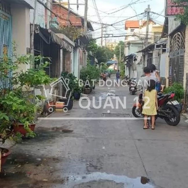 MẶT TIỀN ĐÔNG HƯNG THUẬN 41 QUẬN 12 – SỔ HỒNG CHÍNH CHỦ -92M2.